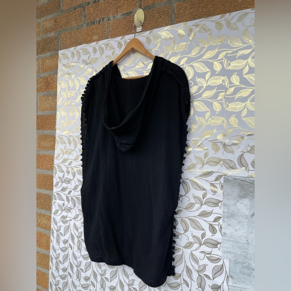 CARAVANA HADES SHIRT - BLACK Ntuchi Artisanal Cotton Gauze | OS - Picture 13 of 17